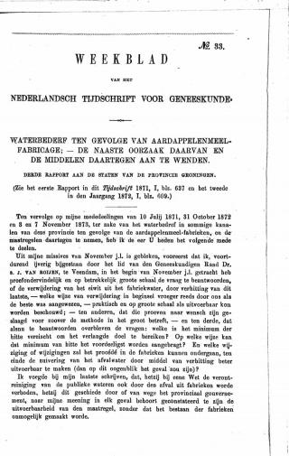 Eerste pagina van het artikel zoals het is gepubliceerd in het tijdschrift