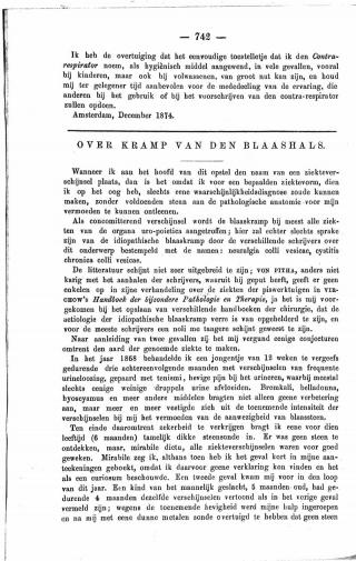 Eerste pagina van het artikel zoals het is gepubliceerd in het tijdschrift