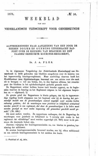 Eerste pagina van het artikel zoals het is gepubliceerd in het tijdschrift