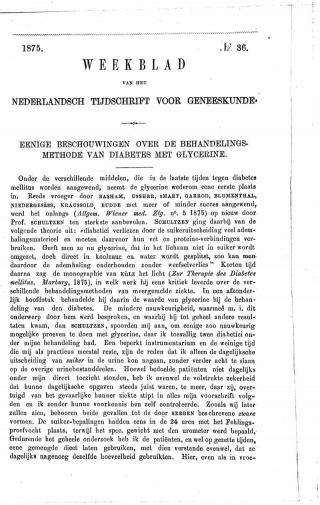 Eerste pagina van het artikel zoals het is gepubliceerd in het tijdschrift