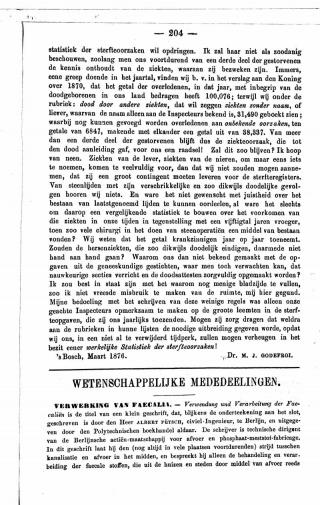 Eerste pagina van het artikel zoals het is gepubliceerd in het tijdschrift