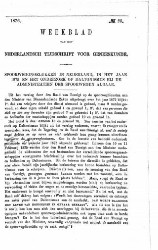 Eerste pagina van het artikel zoals het is gepubliceerd in het tijdschrift