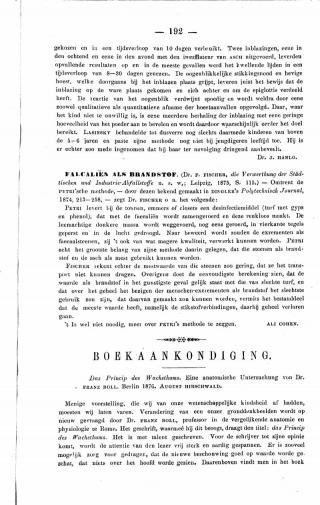 Eerste pagina van het artikel zoals het is gepubliceerd in het tijdschrift