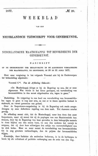 Eerste pagina van het artikel zoals het is gepubliceerd in het tijdschrift