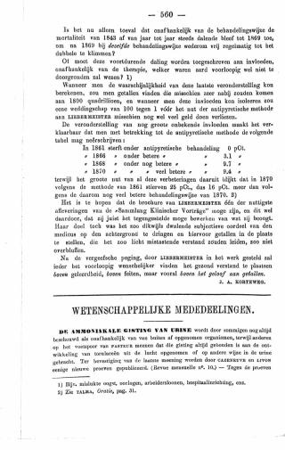 Eerste pagina van het artikel zoals het is gepubliceerd in het tijdschrift