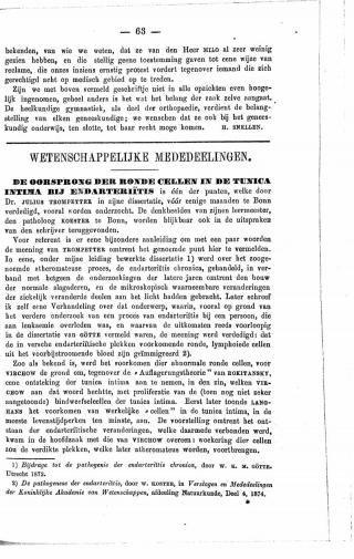 Eerste pagina van het artikel zoals het is gepubliceerd in het tijdschrift