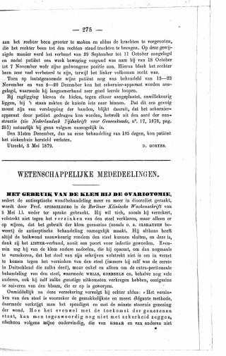 Eerste pagina van het artikel zoals het is gepubliceerd in het tijdschrift