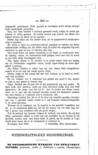 Eerste pagina van het artikel zoals het is gepubliceerd in het tijdschrift