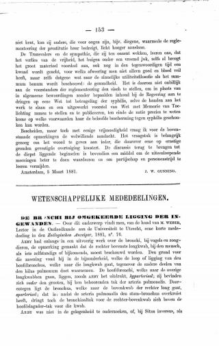 Eerste pagina van het artikel zoals het is gepubliceerd in het tijdschrift