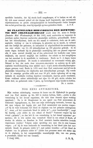 Eerste pagina van het artikel zoals het is gepubliceerd in het tijdschrift