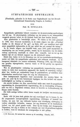 Eerste pagina van het artikel zoals het is gepubliceerd in het tijdschrift