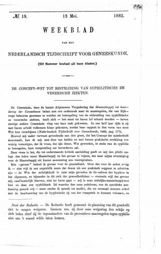 Eerste pagina van het artikel zoals het is gepubliceerd in het tijdschrift