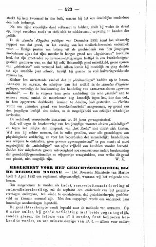 Eerste pagina van het artikel zoals het is gepubliceerd in het tijdschrift