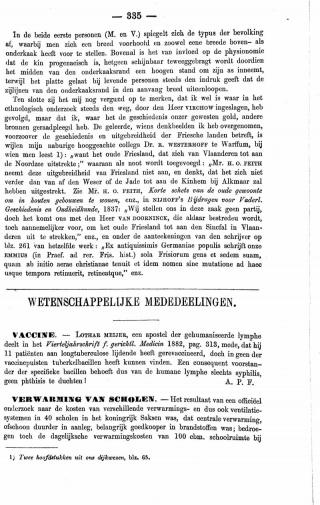 Eerste pagina van het artikel zoals het is gepubliceerd in het tijdschrift