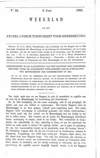 Eerste pagina van het artikel zoals het is gepubliceerd in het tijdschrift