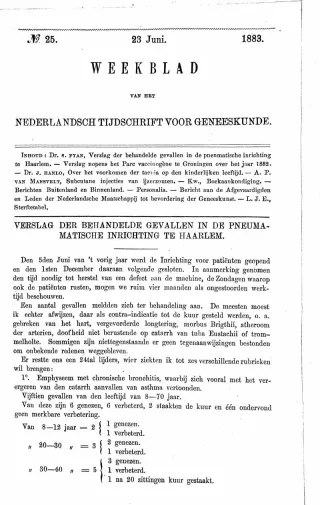 Eerste pagina van het artikel zoals het is gepubliceerd in het tijdschrift