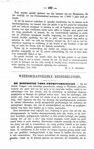 Eerste pagina van het artikel zoals het is gepubliceerd in het tijdschrift