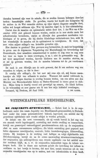 Eerste pagina van het artikel zoals het is gepubliceerd in het tijdschrift