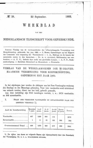 Eerste pagina van het artikel zoals het is gepubliceerd in het tijdschrift