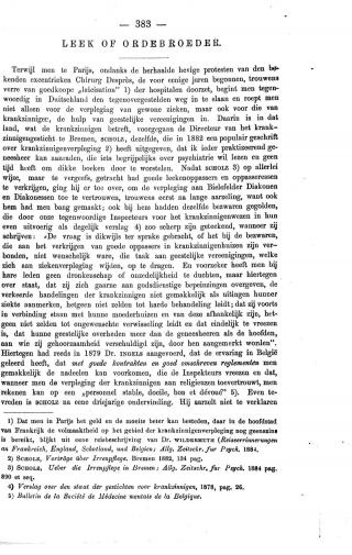 Eerste pagina van het artikel zoals het is gepubliceerd in het tijdschrift