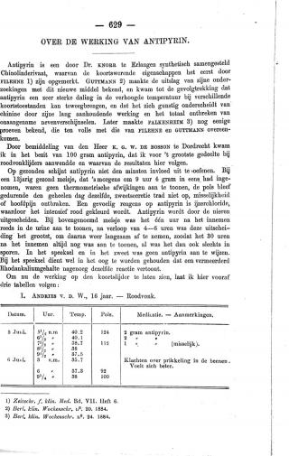 Eerste pagina van het artikel zoals het is gepubliceerd in het tijdschrift