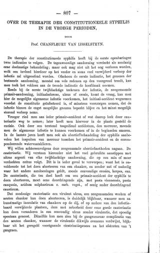 Eerste pagina van het artikel zoals het is gepubliceerd in het tijdschrift