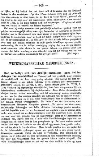 Eerste pagina van het artikel zoals het is gepubliceerd in het tijdschrift