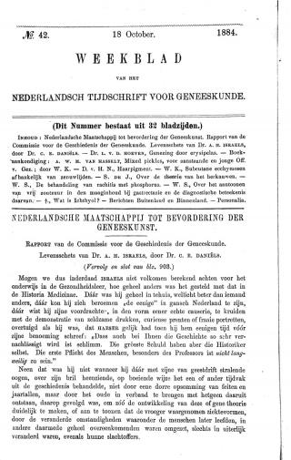 Eerste pagina van het artikel zoals het is gepubliceerd in het tijdschrift