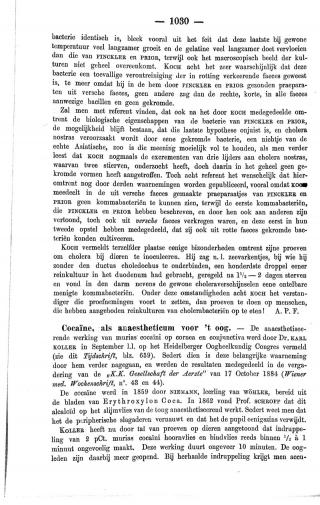 Eerste pagina van het artikel zoals het is gepubliceerd in het tijdschrift