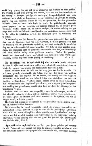 Eerste pagina van het artikel zoals het is gepubliceerd in het tijdschrift