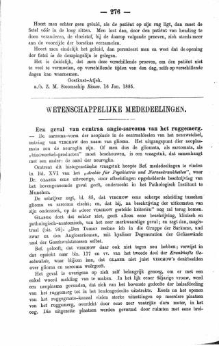 Eerste pagina van het artikel zoals het is gepubliceerd in het tijdschrift