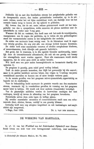 Eerste pagina van het artikel zoals het is gepubliceerd in het tijdschrift