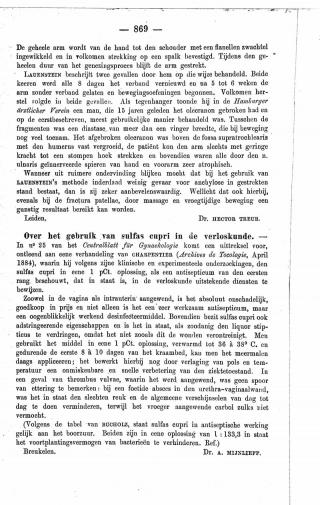 Eerste pagina van het artikel zoals het is gepubliceerd in het tijdschrift