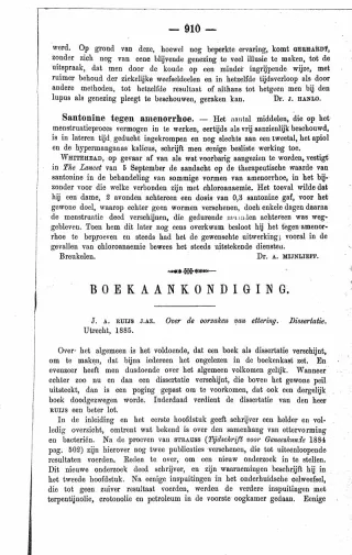 Eerste pagina van het artikel zoals het is gepubliceerd in het tijdschrift