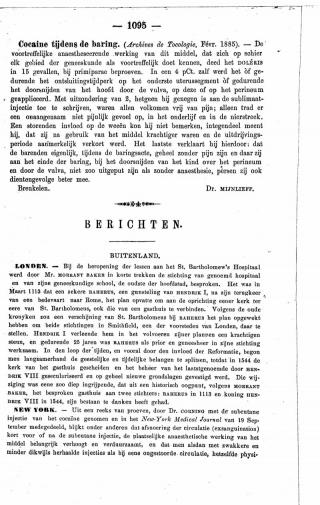 Eerste pagina van het artikel zoals het is gepubliceerd in het tijdschrift