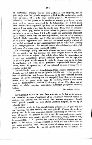 Eerste pagina van het artikel zoals het is gepubliceerd in het tijdschrift