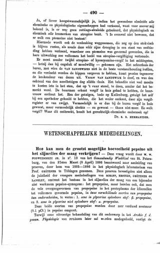 Eerste pagina van het artikel zoals het is gepubliceerd in het tijdschrift