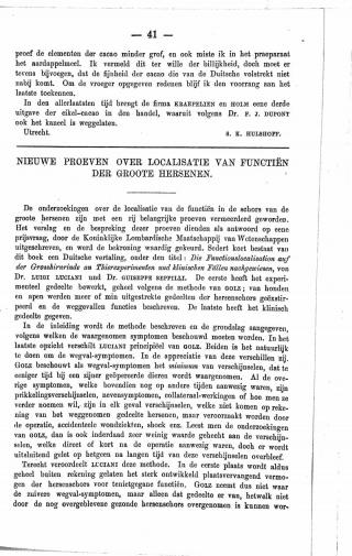 Eerste pagina van het artikel zoals het is gepubliceerd in het tijdschrift