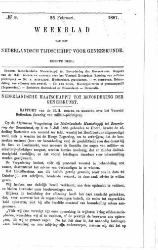 Eerste pagina van het artikel zoals het is gepubliceerd in het tijdschrift