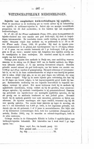 Eerste pagina van het artikel zoals het is gepubliceerd in het tijdschrift