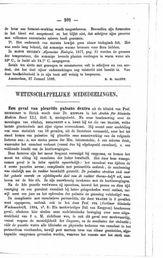 Eerste pagina van het artikel zoals het is gepubliceerd in het tijdschrift