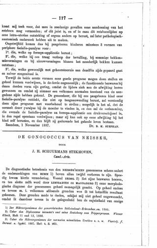 Eerste pagina van het artikel zoals het is gepubliceerd in het tijdschrift