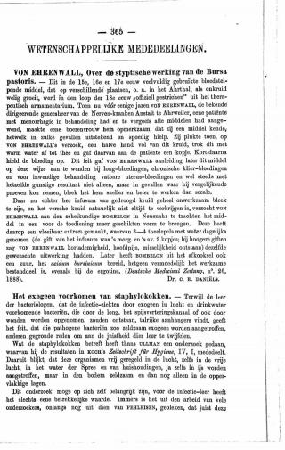 Eerste pagina van het artikel zoals het is gepubliceerd in het tijdschrift