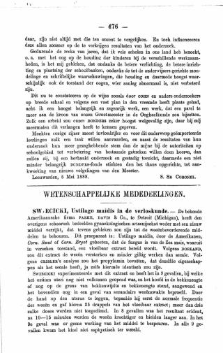 Eerste pagina van het artikel zoals het is gepubliceerd in het tijdschrift