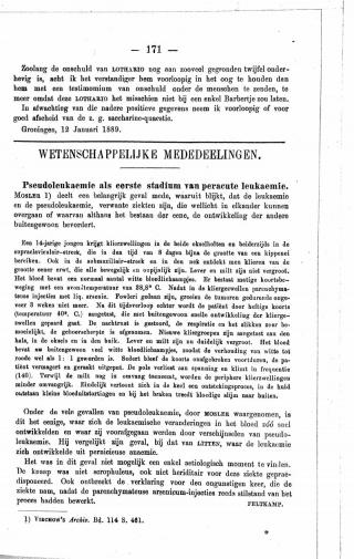 Eerste pagina van het artikel zoals het is gepubliceerd in het tijdschrift