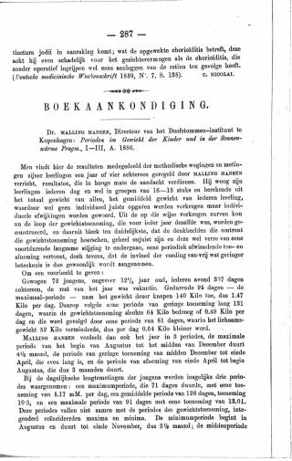 Eerste pagina van het artikel zoals het is gepubliceerd in het tijdschrift