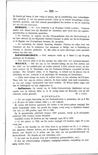 Eerste pagina van het artikel zoals het is gepubliceerd in het tijdschrift