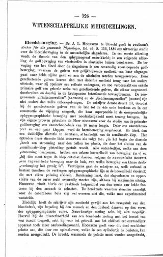 Eerste pagina van het artikel zoals het is gepubliceerd in het tijdschrift