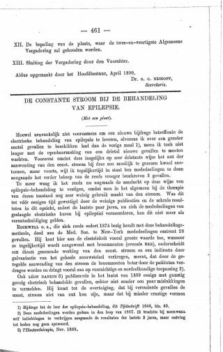 Eerste pagina van het artikel zoals het is gepubliceerd in het tijdschrift