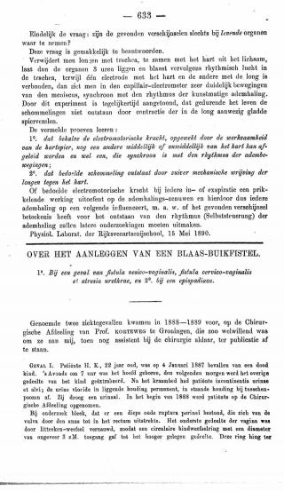 Eerste pagina van het artikel zoals het is gepubliceerd in het tijdschrift